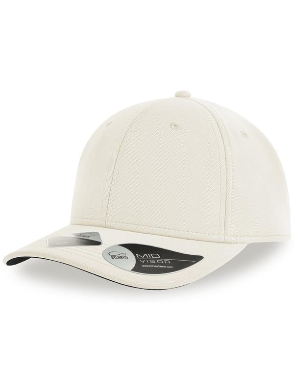 Atlantis ACSKYC Skye 6 Panel Structured Mid Profile Mid Visor Dope Dye Recycled Cap
