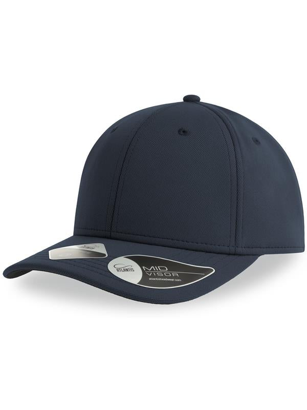 Atlantis ACSKYC Skye 6 Panel Structured Mid Profile Mid Visor Dope Dye Recycled Cap