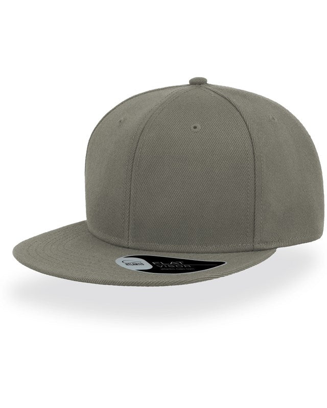 Atlantis ACSNAP Snap Back Flat Visor 6 Panel Cap