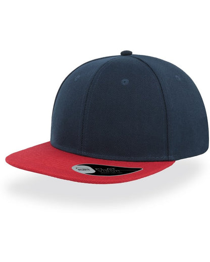 Atlantis ACSNAP Snap Back Flat Visor 6 Panel Cap