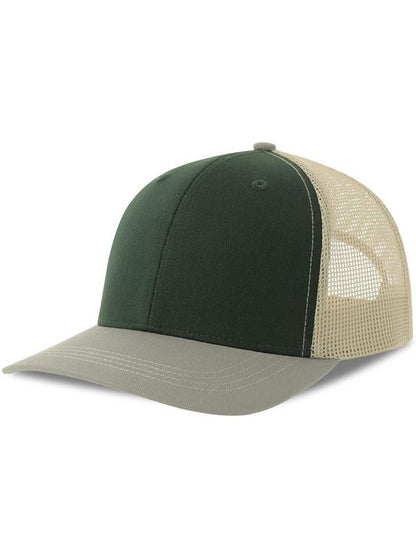 Atlantis ACSONS Sonic S 6 Panel Structured Mid Profile Mid Visor Contrast Organic Trucker Cap