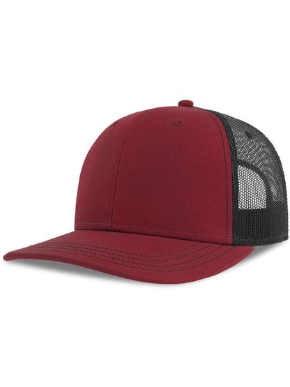 Atlantis ACSONS Sonic S 6 Panel Structured Mid Profile Mid Visor Contrast Organic Trucker Cap