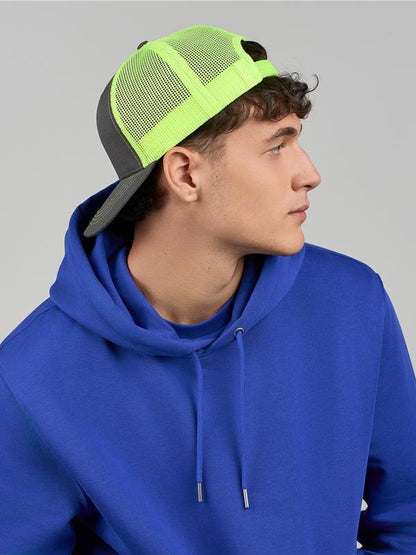 Atlantis ACSONS Sonic S 6 Panel Structured Mid Profile Mid Visor Contrast Organic Trucker Cap