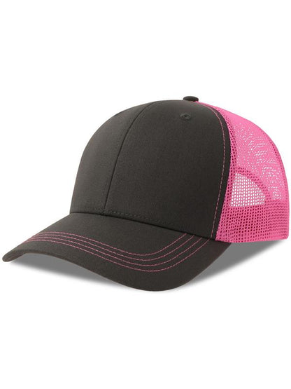 Atlantis ACSONS Sonic S 6 Panel Structured Mid Profile Mid Visor Contrast Organic Trucker Cap