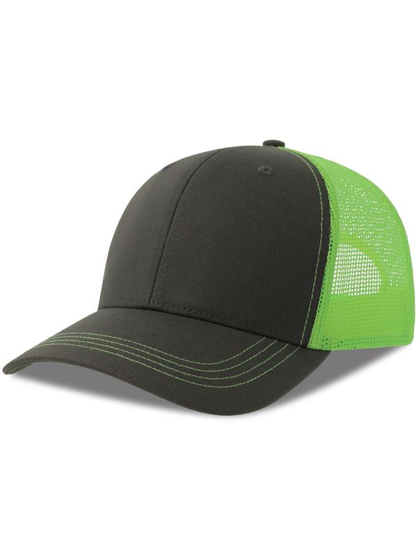 Atlantis ACSONS Sonic S 6 Panel Structured Mid Profile Mid Visor Contrast Organic Trucker Cap