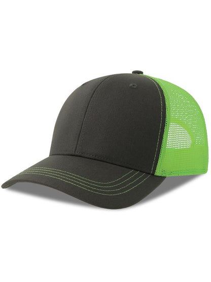 Atlantis ACSONS Sonic S 6 Panel Structured Mid Profile Mid Visor Contrast Organic Trucker Cap