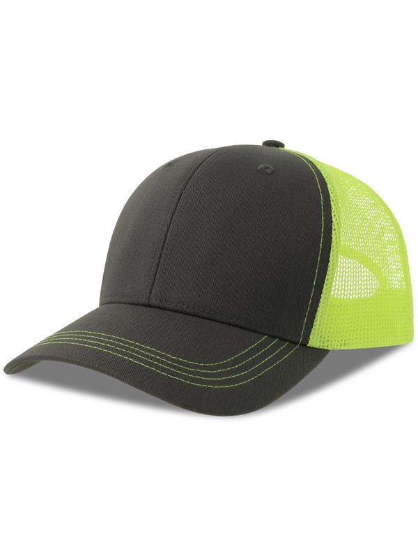 Atlantis ACSONS Sonic S 6 Panel Structured Mid Profile Mid Visor Contrast Organic Trucker Cap
