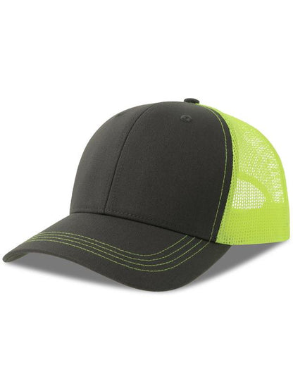 Atlantis ACSONS Sonic S 6 Panel Structured Mid Profile Mid Visor Contrast Organic Trucker Cap