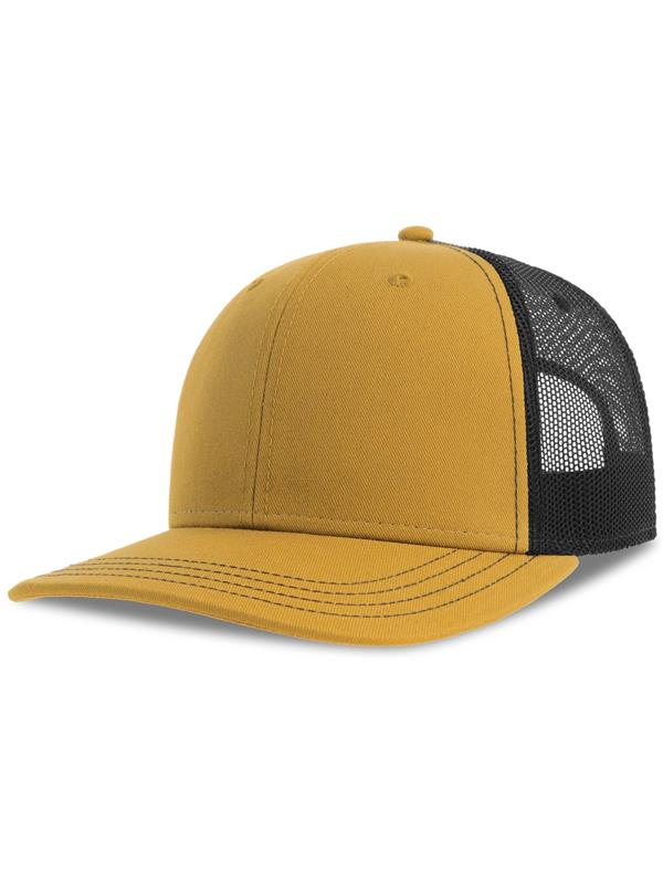 Atlantis ACSONS Sonic S 6 Panel Structured Mid Profile Mid Visor Contrast Organic Trucker Cap
