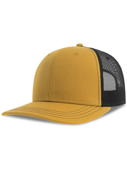 Atlantis ACSONS Sonic S 6 Panel Structured Mid Profile Mid Visor Contrast Organic Trucker Cap