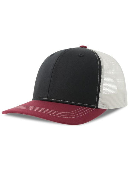Atlantis ACSONS Sonic S 6 Panel Structured Mid Profile Mid Visor Contrast Organic Trucker Cap