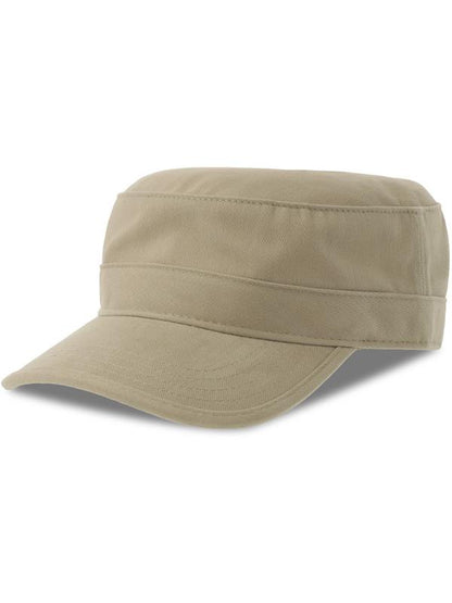 Atlantis ACTNKS Tank S 1 Panel Unstructured Curved Visor Organic Military Cap