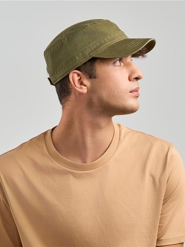 Atlantis ACUNIS Uniform S 2 Panel Unstructured Curved Visor Twill Organic Military Cap
