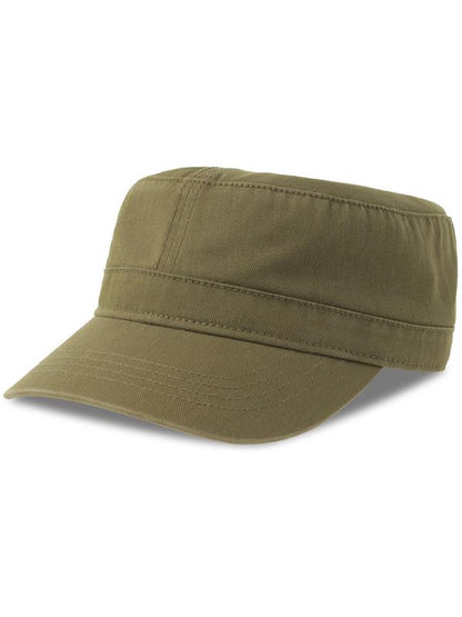 Atlantis ACUNIS Uniform S 2 Panel Unstructured Curved Visor Twill Organic Military Cap