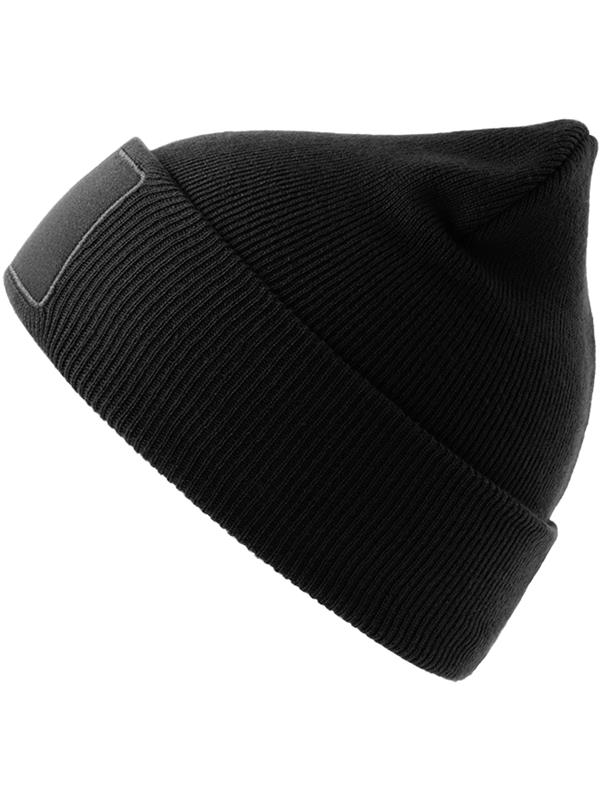 Atlantis ACWIPA Wind S Patch Recycled Beanie Double Skin Cuffed