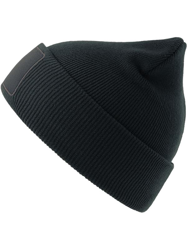 Atlantis ACWIPA Wind S Patch Recycled Beanie Double Skin Cuffed