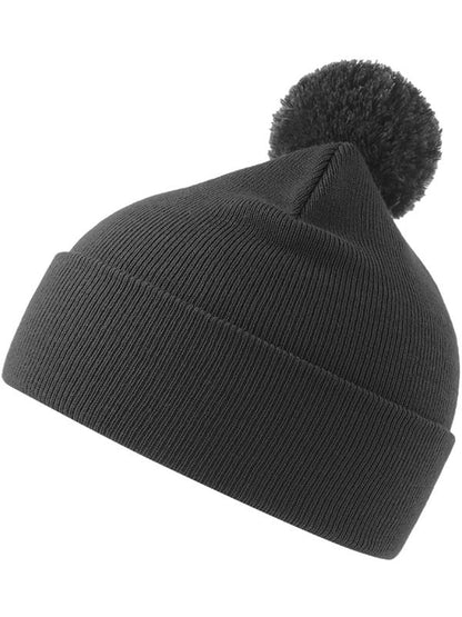 Atlantis ACWIPO Wind S Pompom Recycled Beanie Double Skin Cuffed