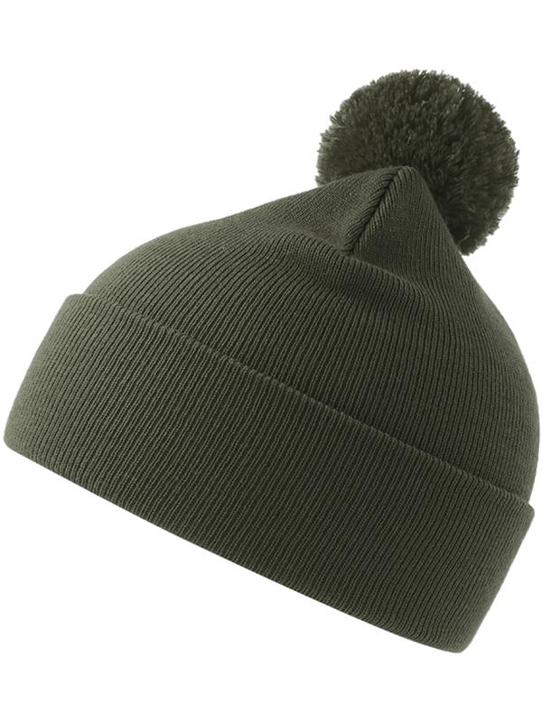Atlantis ACWIPO Wind S Pompom Recycled Beanie Double Skin Cuffed