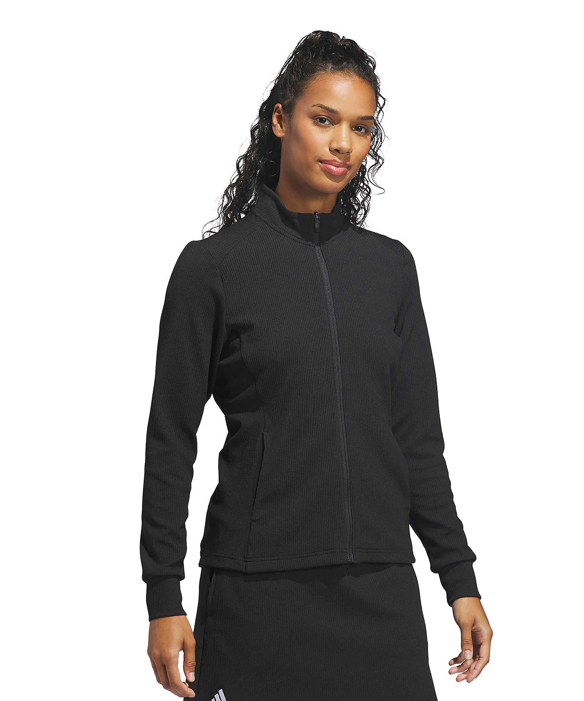 COOZO-Women’s performance texture full-zip jacket