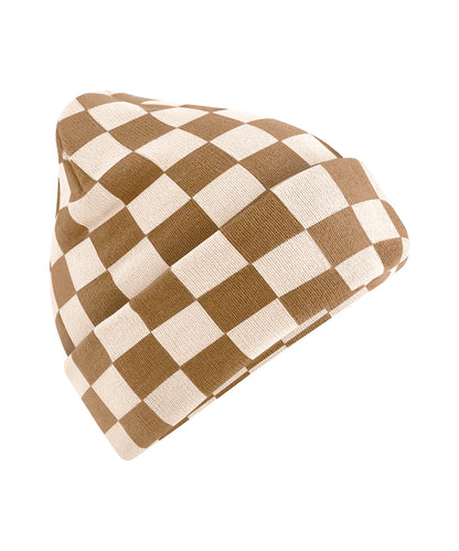 Beechfield B531 Checkerboard Beanie