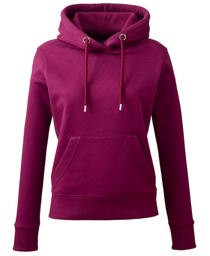 ANTHEM AM003 Women's Anthem hoodie Peached fabric soft-feel finish Waffle knit hood High polished - COOZO