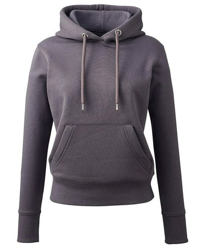 ANTHEM AM003 Women's Anthem hoodie Peached fabric soft-feel finish Waffle knit hood High polished - COOZO