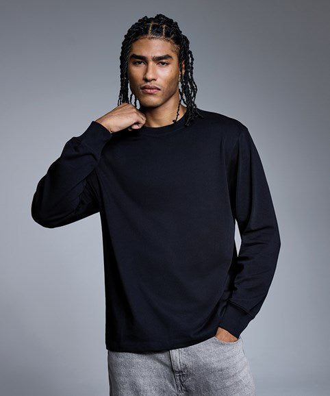 COOZO-Anthem Headline Heavy Long Sleeve T-Shirt