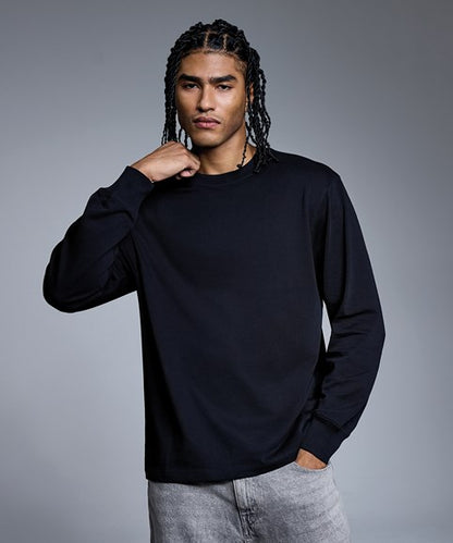 COOZO-Anthem Headline Heavy Long Sleeve T-Shirt
