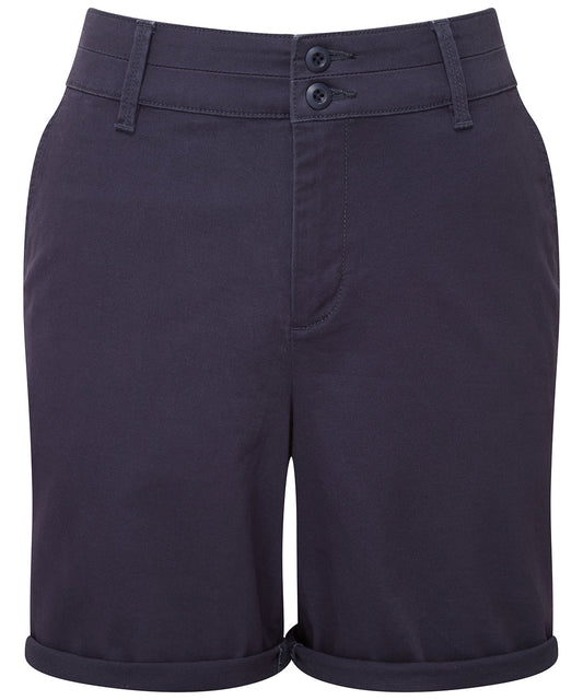 Asquith & Fox AQ068 Ladies Lightweight Chino Shorts smart-casual classic - COOZO