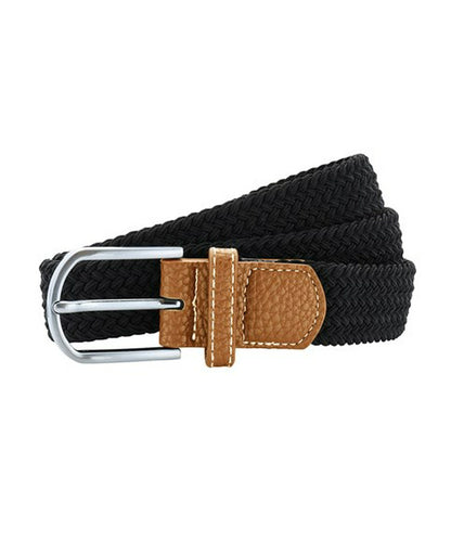 Asquith & Fox AQ900 Braid stretch belt Rubber and faux leather
