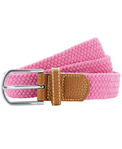 Asquith & Fox AQ900 Braid stretch belt Rubber and faux leather
