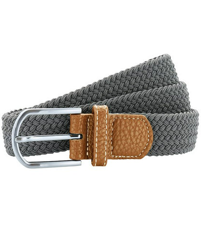 Asquith & Fox AQ900 Braid stretch belt Rubber and faux leather