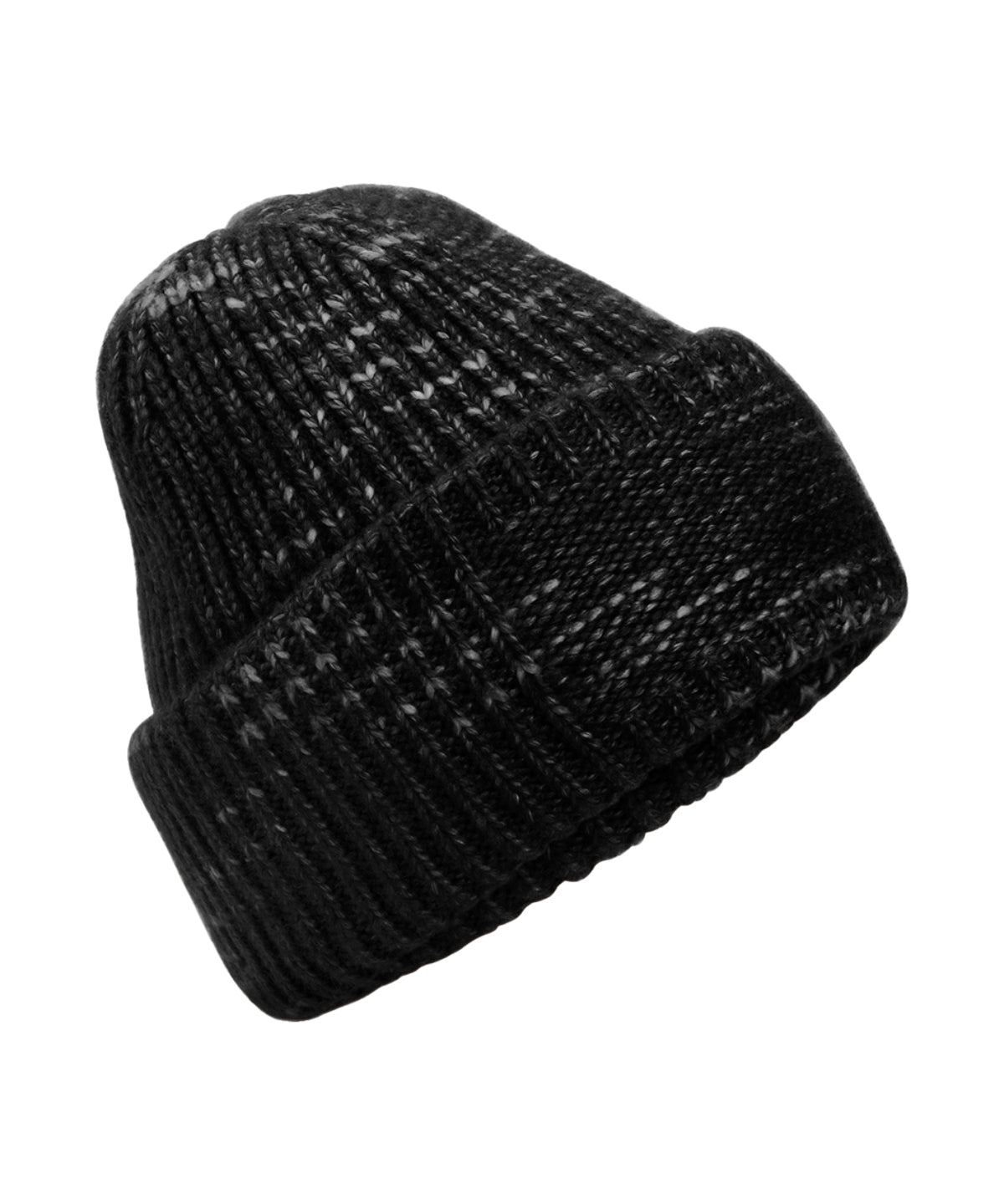 Beechfield B330R Chunky knit reverse patch beanie - COOZO
