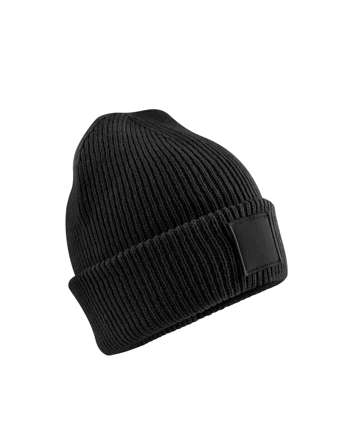 Beechfield B336B Kids Cuff Tonal Patch Beanie