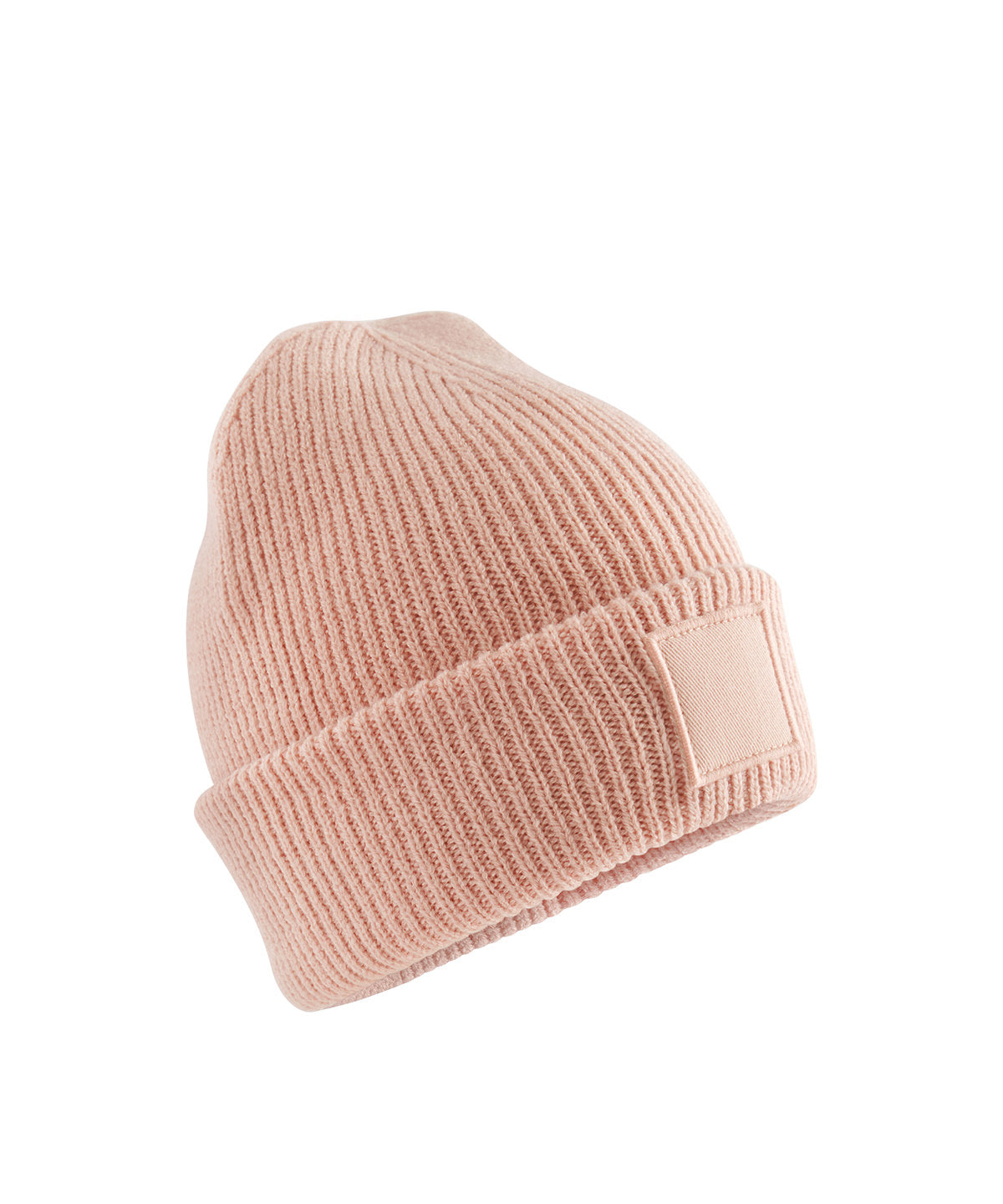 Beechfield B336B Kids Cuff Tonal Patch Beanie