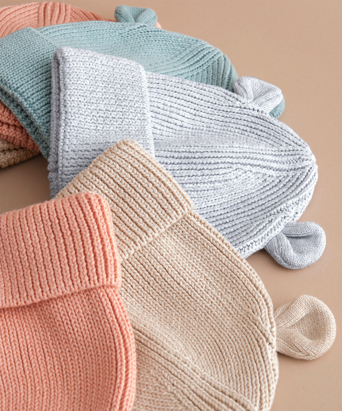 COOZO-Organic Baby Bear Beanie