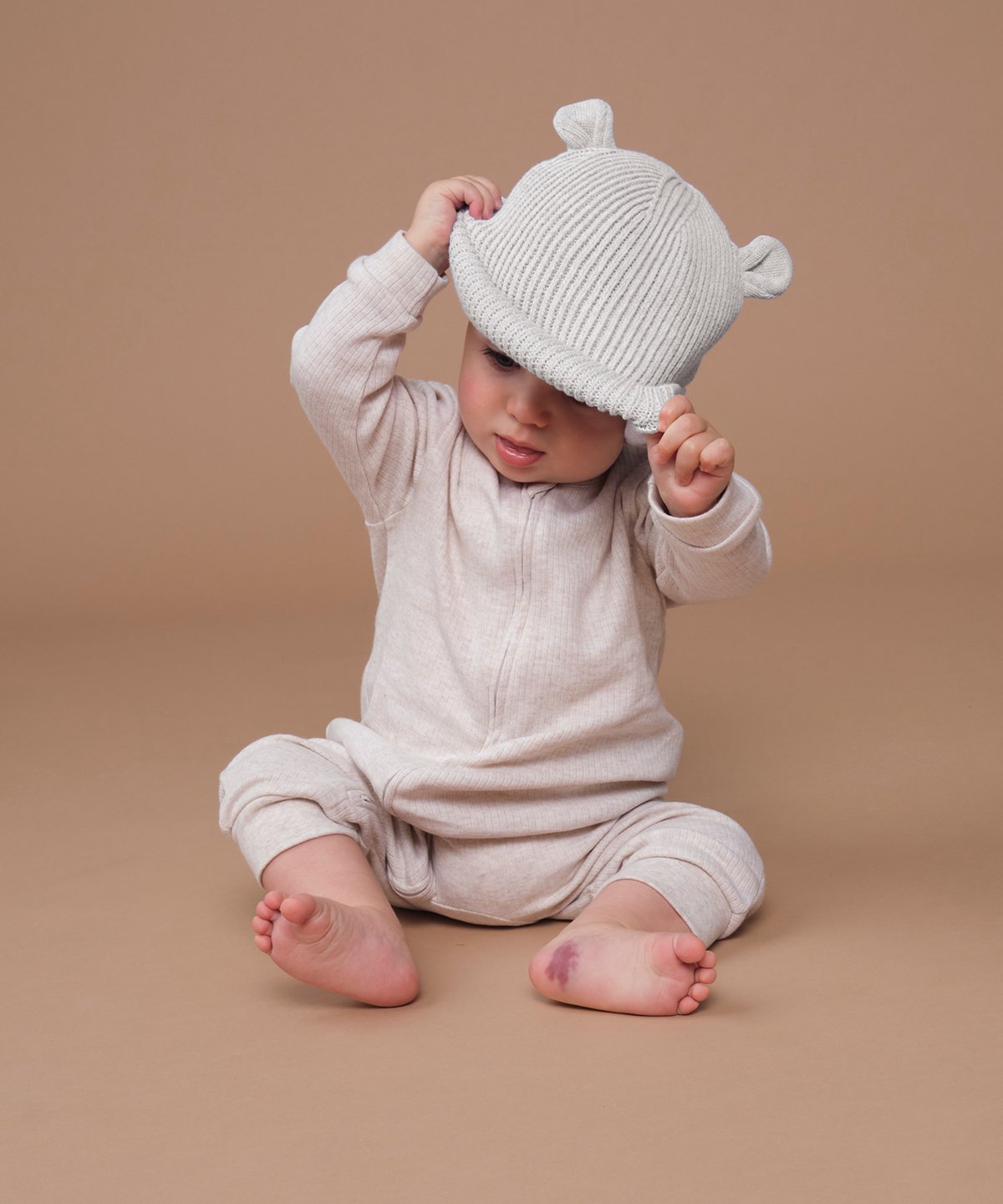 COOZO-Organic Baby Bear Beanie