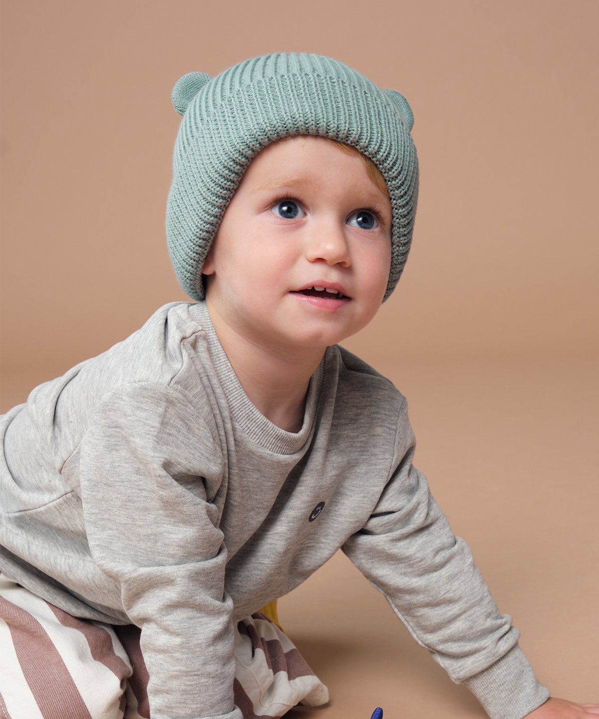 COOZO-Organic Baby Bear Beanie