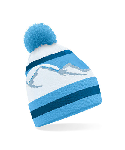 Beechfield B395R MOUNTAIN PEAKS POM POM BEANIE - COOZO