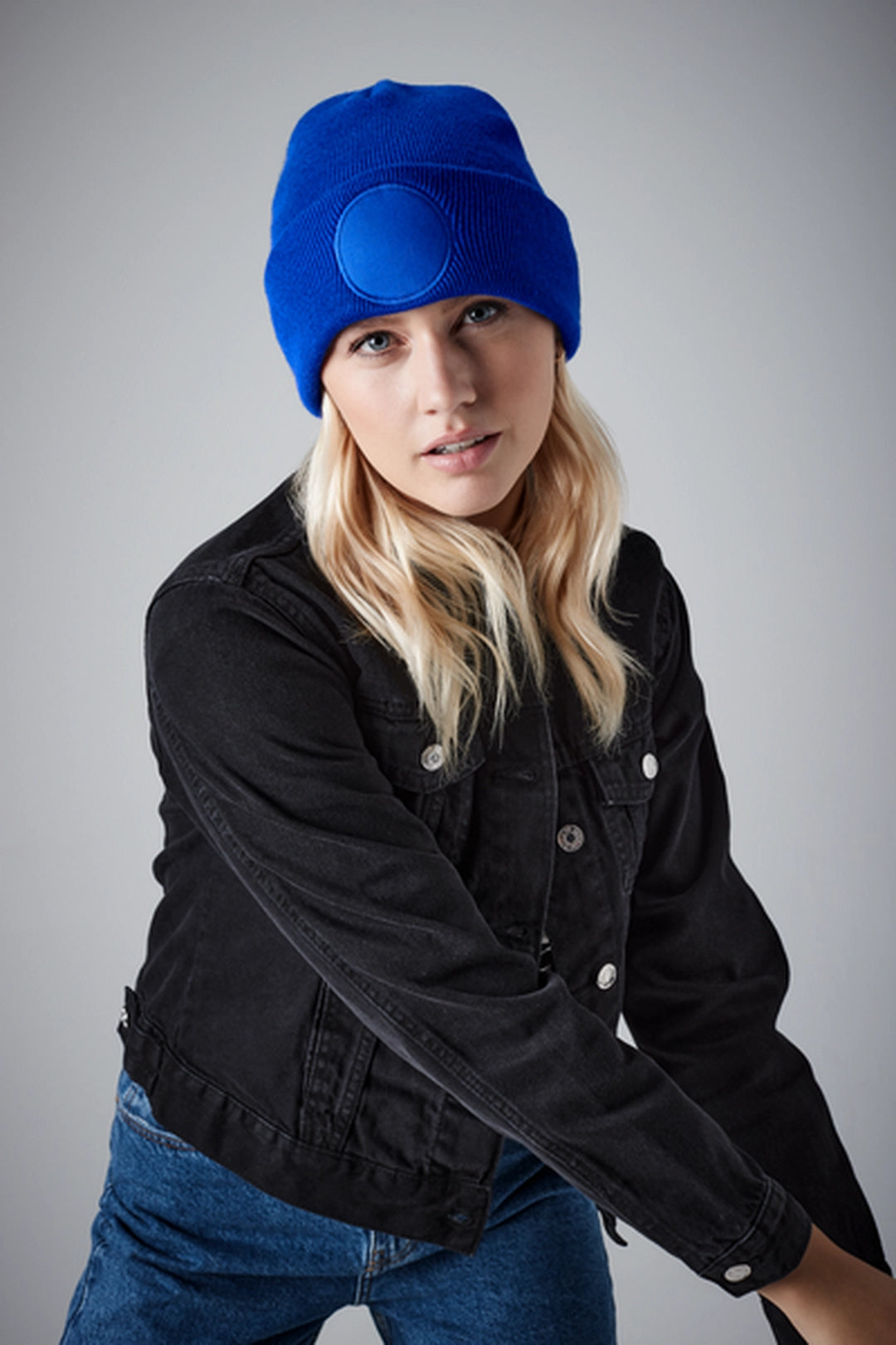 COOZO-Beechfield Circular Patch Beanie (B446)