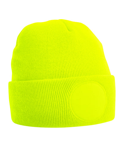 Beechfield B446 Circular Patch Beanie - COOZO
