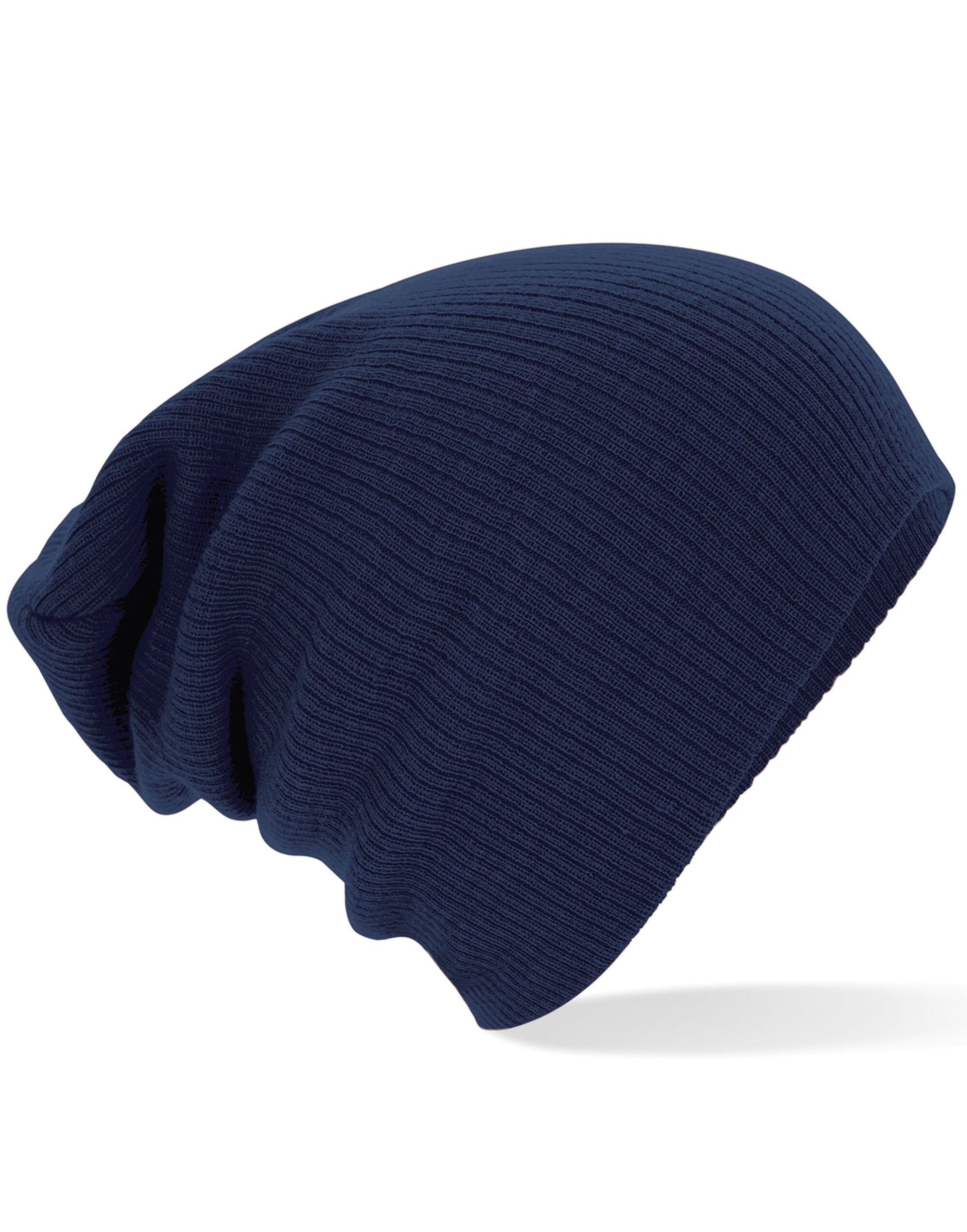 Beechfield B461 Unisex Slouch Soft-touch Acrylic Beanie - COOZO