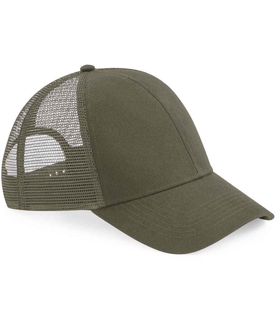 Beechfield B60N Organic Cotton Trucker Cap - COOZO