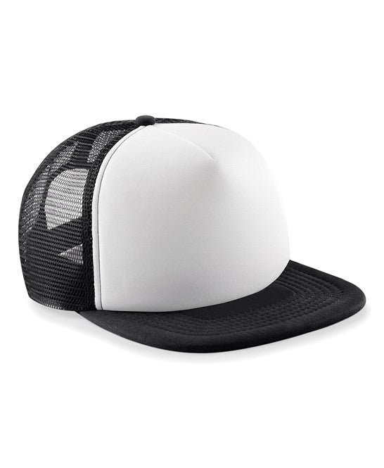 Beechfield Kids Vintage Snapback Trucker Cap (B645B) - COOZO