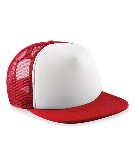 Beechfield Kids Vintage Snapback Trucker Cap (B645B) - COOZO