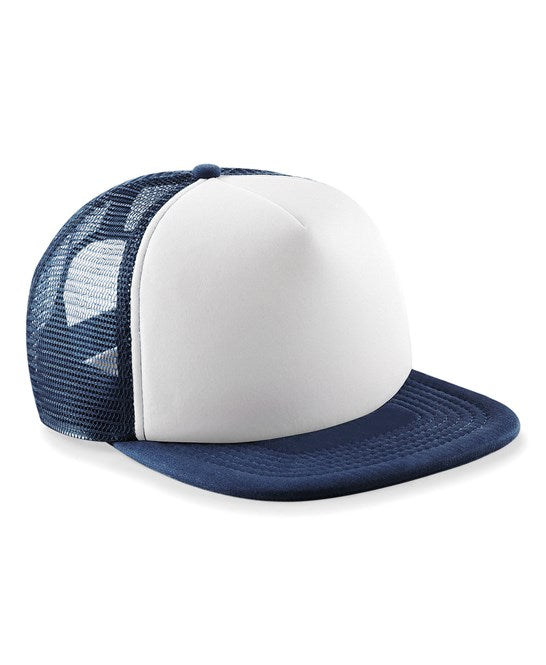 Beechfield Kids Vintage Snapback Trucker Cap (B645B) - COOZO