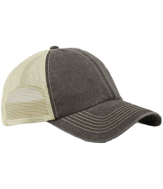 Beechfield B672 6 Panel Vintage Trucker - COOZO