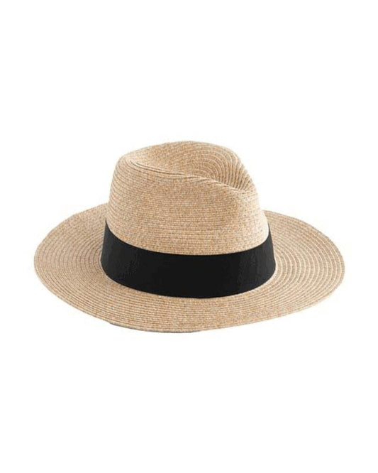 Beechfield B725 Straw Fedora - COOZO