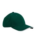 Beechfield B820C EARTHAWARE CLASSIC ORGANIC COTTON 6 PANEL CAP - SANDWICH PEAK - COOZO