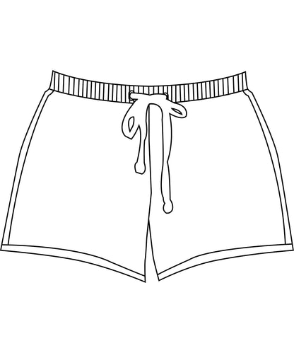 Build Your Brand BB032 Women's basic sweat shorts
